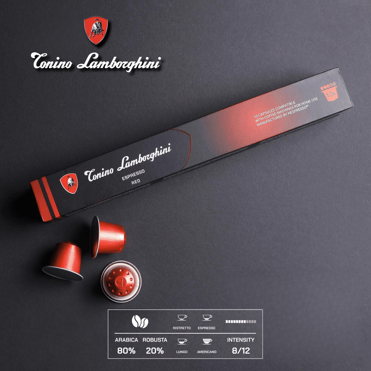 Espresso Capsules – Red | Nespresso Compatible