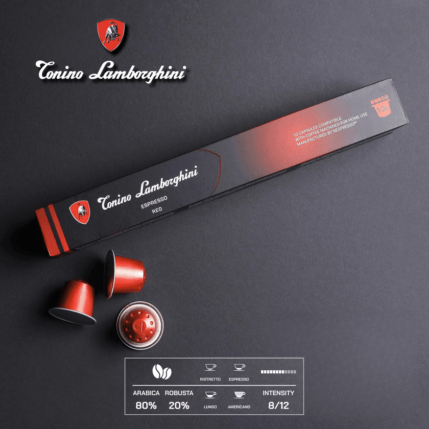 Espresso Capsules – Red | Nespresso Compatible