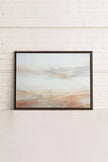 SUNSET STROKES, Oeuvre sur toile étiré