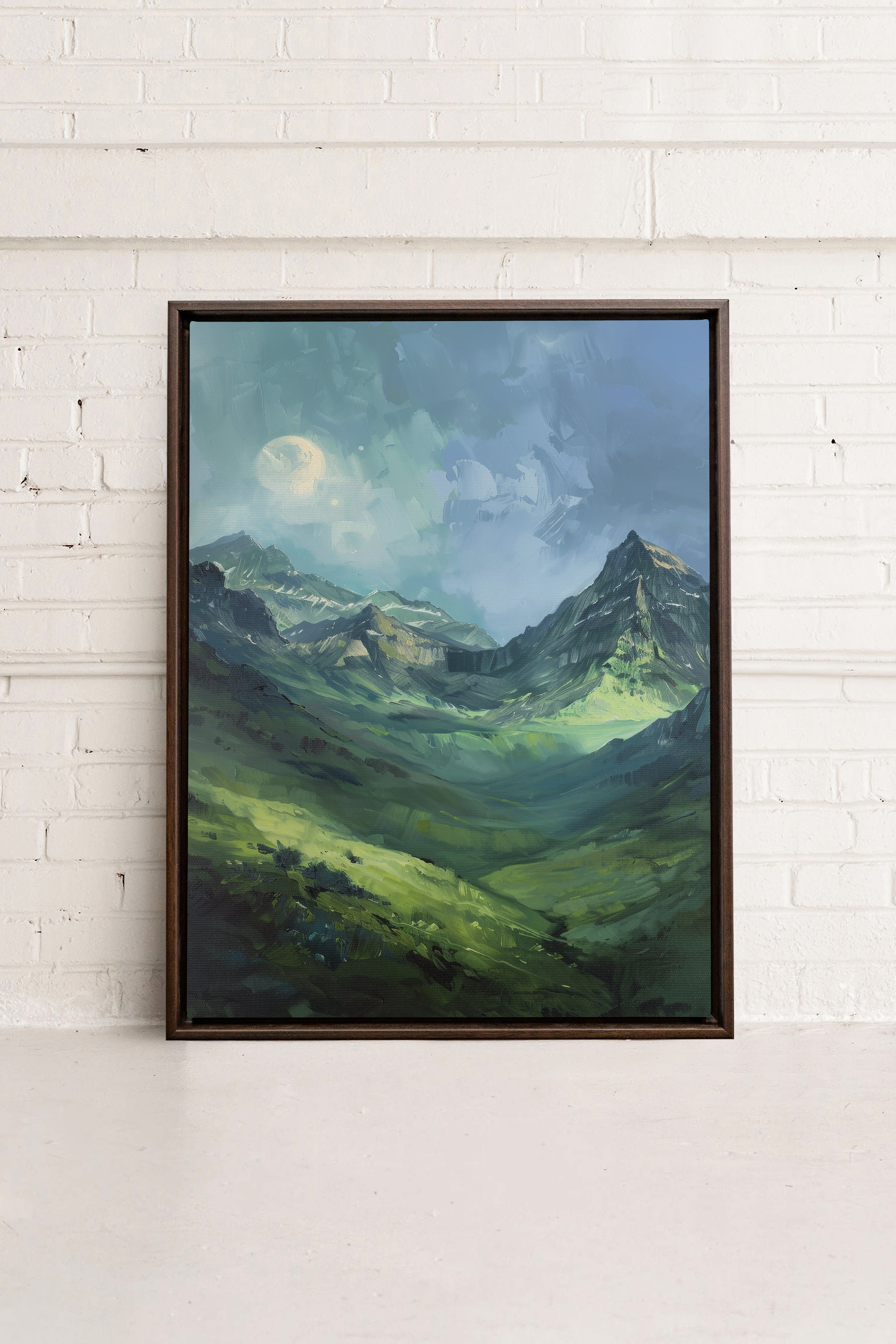 VALLÉE DE VÉNUS, Oeuvre sur toile étirée