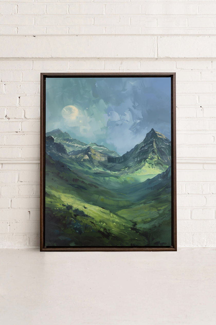 VALLÉE DE VÉNUS, Oeuvre sur toile étirée