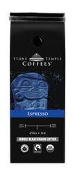 Espresso - Whole Bean, Espresso Roast, Certified Organic OCIA/ Fairtrade Coffee 1lb/454g