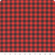 Wilmington Prints' Essentials - Buffalo Check - Red/Black