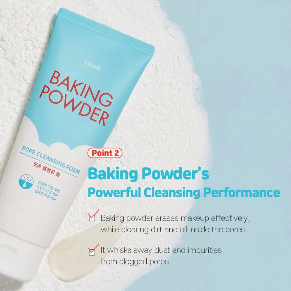 Etude House Baking Powder Pore Cleansing Foam 160ml