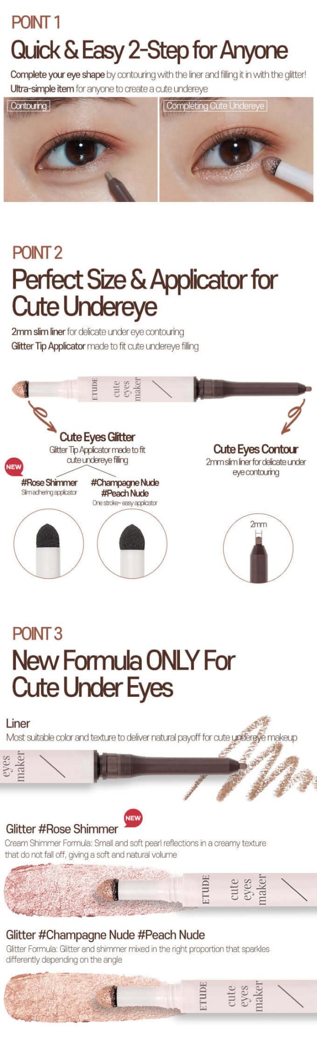 Etude House Cute Eyes Maker 0.6g