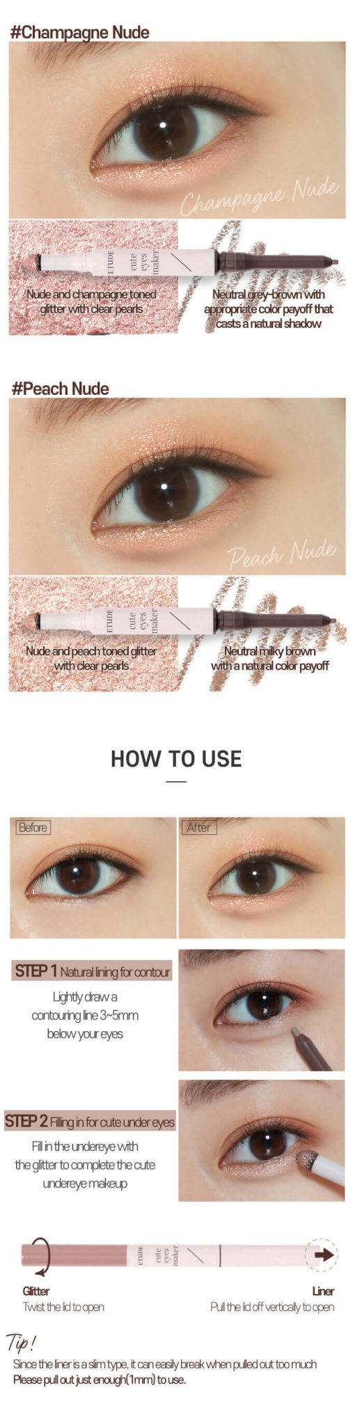 Etude House Cute Eyes Maker 0.6g