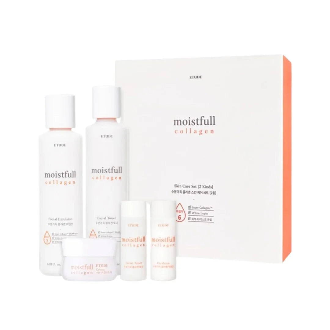 Etude House Moistfull Collagen Anti-aging Skin Care Set