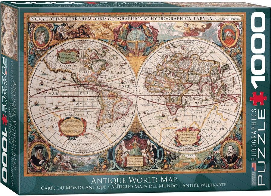 Eurographics - Antique World Map - Orbis Geographica (1000-Piece Puzzle)