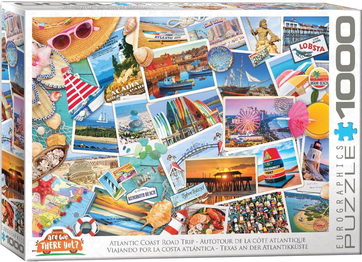 Eurographics - Road Trip sur la côte atlantique (Puzzle 1000 pièces)
