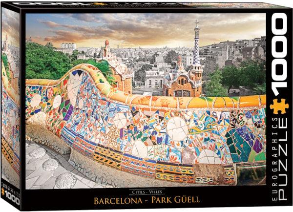 Eurographics - Parc Güell de Barcelone (Jigsaw Puzzle 1000 pièces)