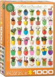 Eurographics - Cactus et plantes grasses (Jigsaw Puzzle 1000 pièces)
