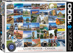 Eurographics - Canada - Globetrotter (1000-Piece Puzzle)