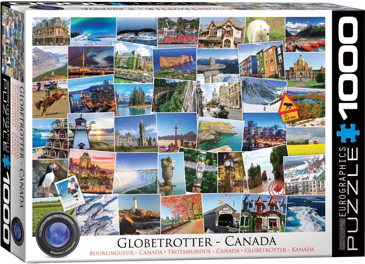 Eurographics - Canada - Globetrotter (1000-Piece Puzzle)