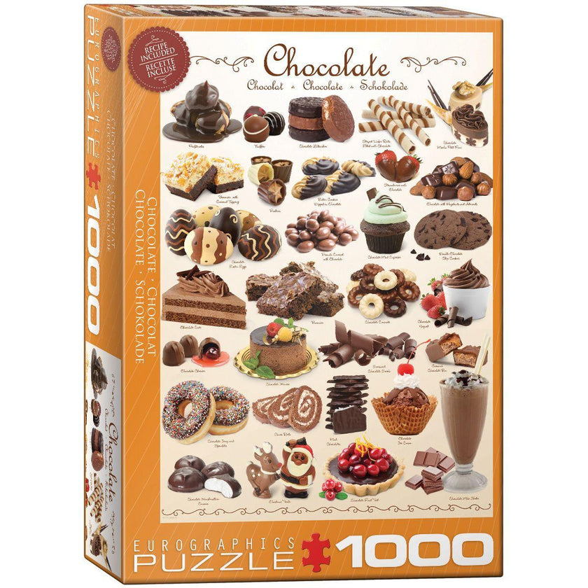 Eurographics - Chocolate (1000-Piece Puzzle)