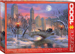 Eurographics - Christmas Evein New York City (1000-Piece Puzzle)