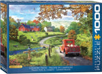 Eurographics - Route de campagne par Dominic Davison (Jigsaw Puzzle 1000 pièces)