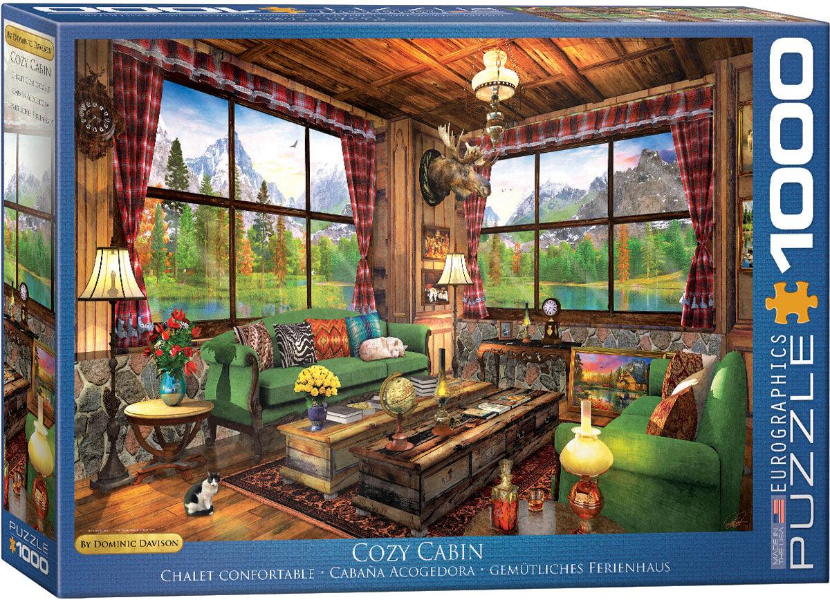 Eurographics - Cabane Confortable par Dominic Davison (Jigsaw Puzzle 1000 pièces)