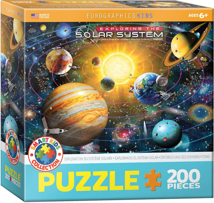 Eurographics - Exploration du système solaire (puzzle de 200 pièces)