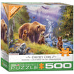Eurographics - Grizzly Cubs by Jan Patrik (500-Piece XL Puzzle)