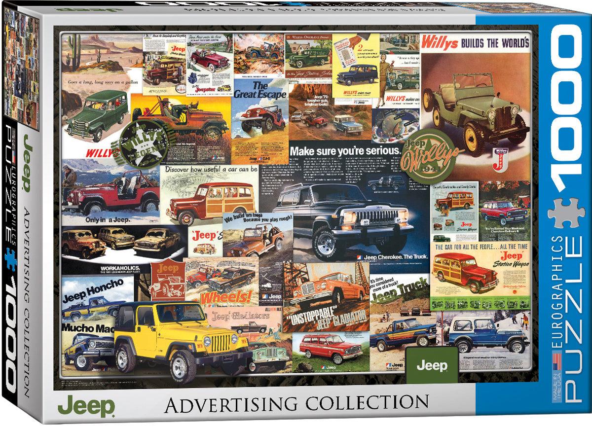 Eurographics - Collection publicitaire Jeep (Jigsaw Puzzle 1000 pièces)