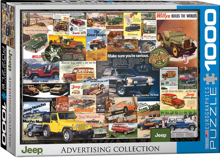 Eurographics - Collection publicitaire Jeep (Jigsaw Puzzle 1000 pièces)