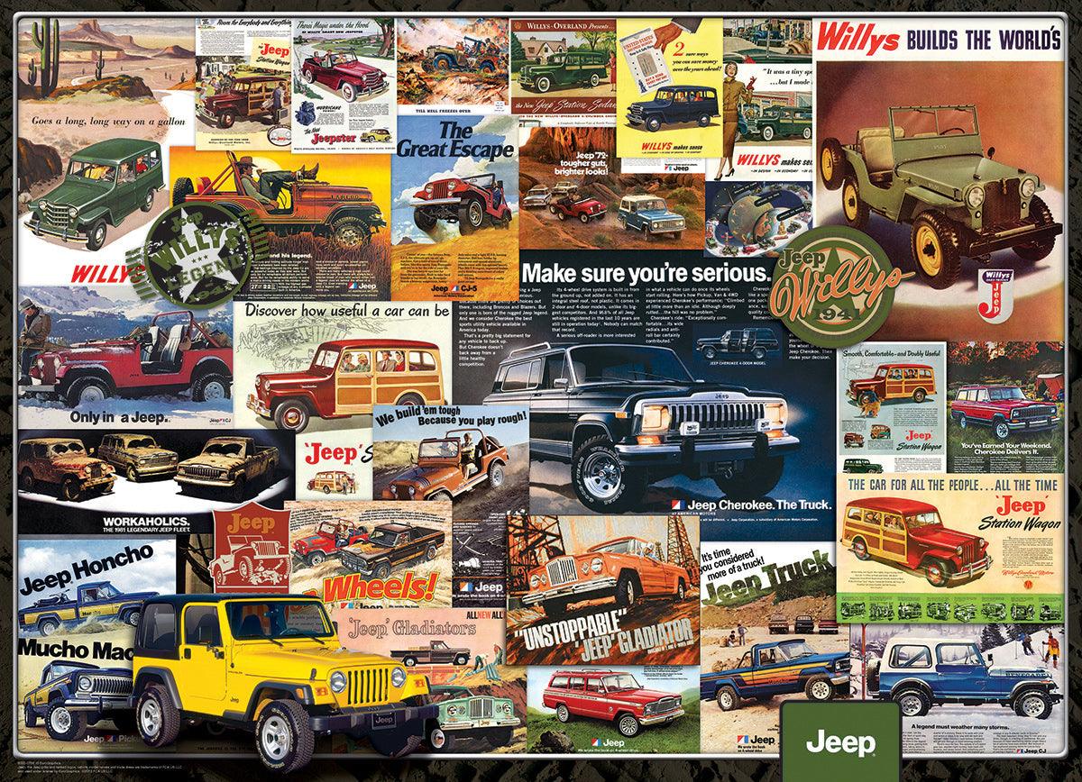 Eurographics - Collection publicitaire Jeep (Jigsaw Puzzle 1000 pièces)