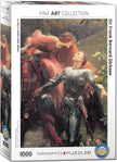 Eurographics - La Belle Dame - Détail (Jigsaw Puzzle 1000 pièces)