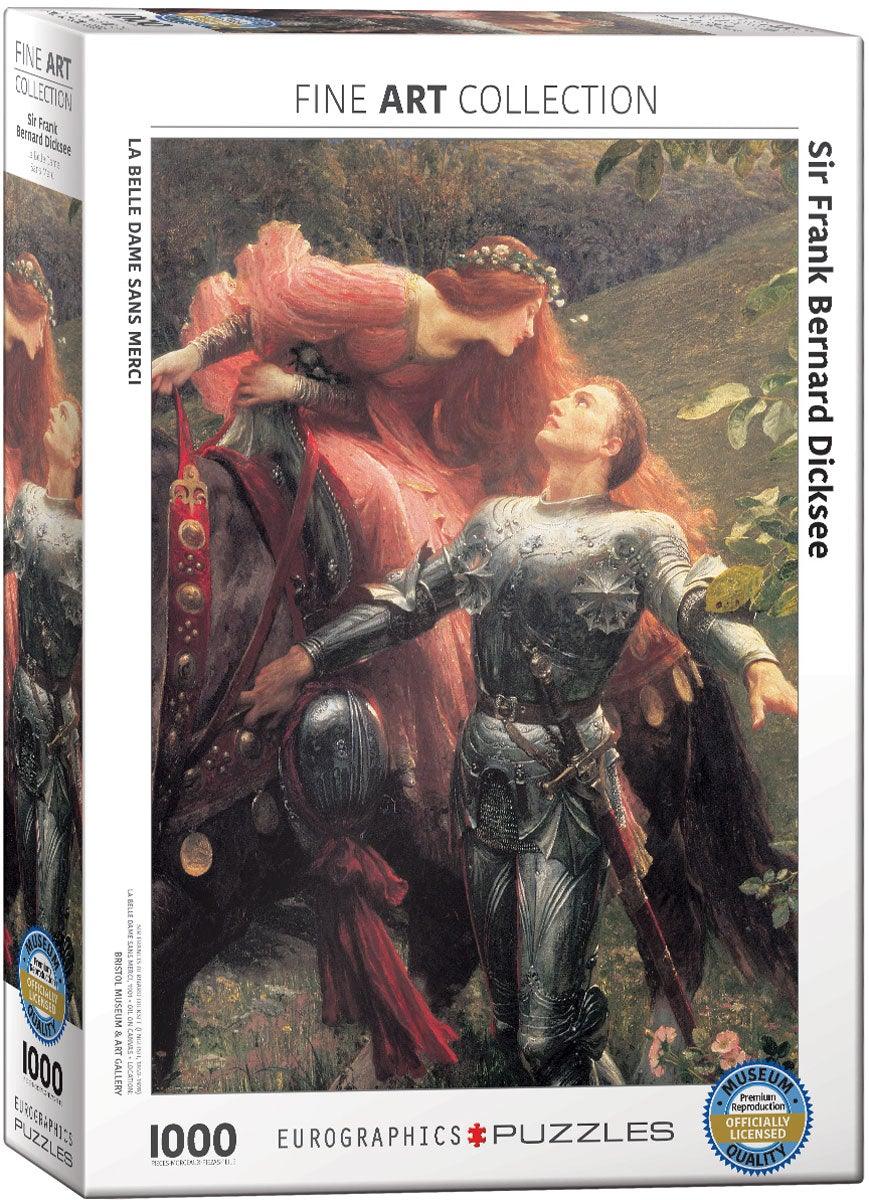 Eurographics - La Belle Dame - Détail (Jigsaw Puzzle 1000 pièces)