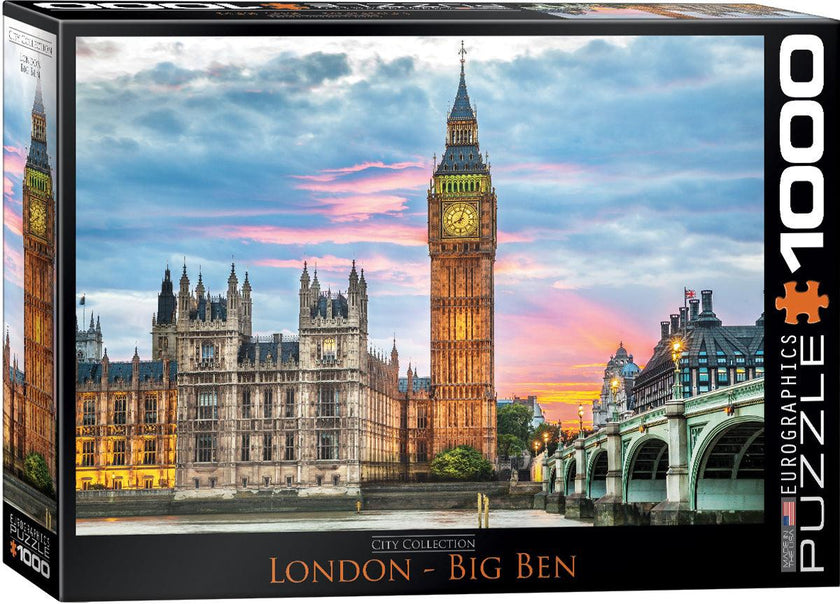 Eurographics - Londres - Big Ben (Puzzle 1000 pièces) 
