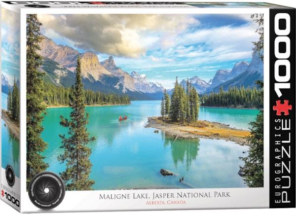 Eurographics - Lac Maligne, Alberta (Jigsaw Puzzle 1000 pièces)