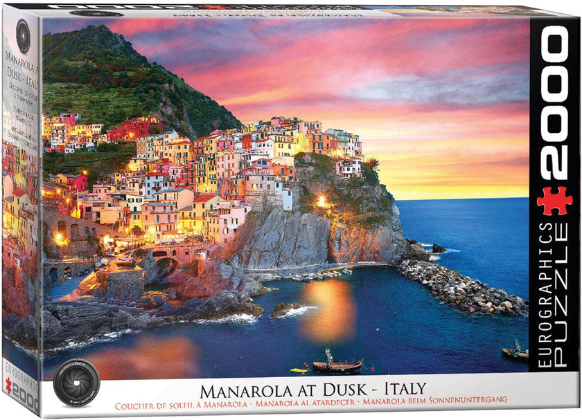 Eurographics - Manarola At Dusk Italy (2000-Piece Puzzle)