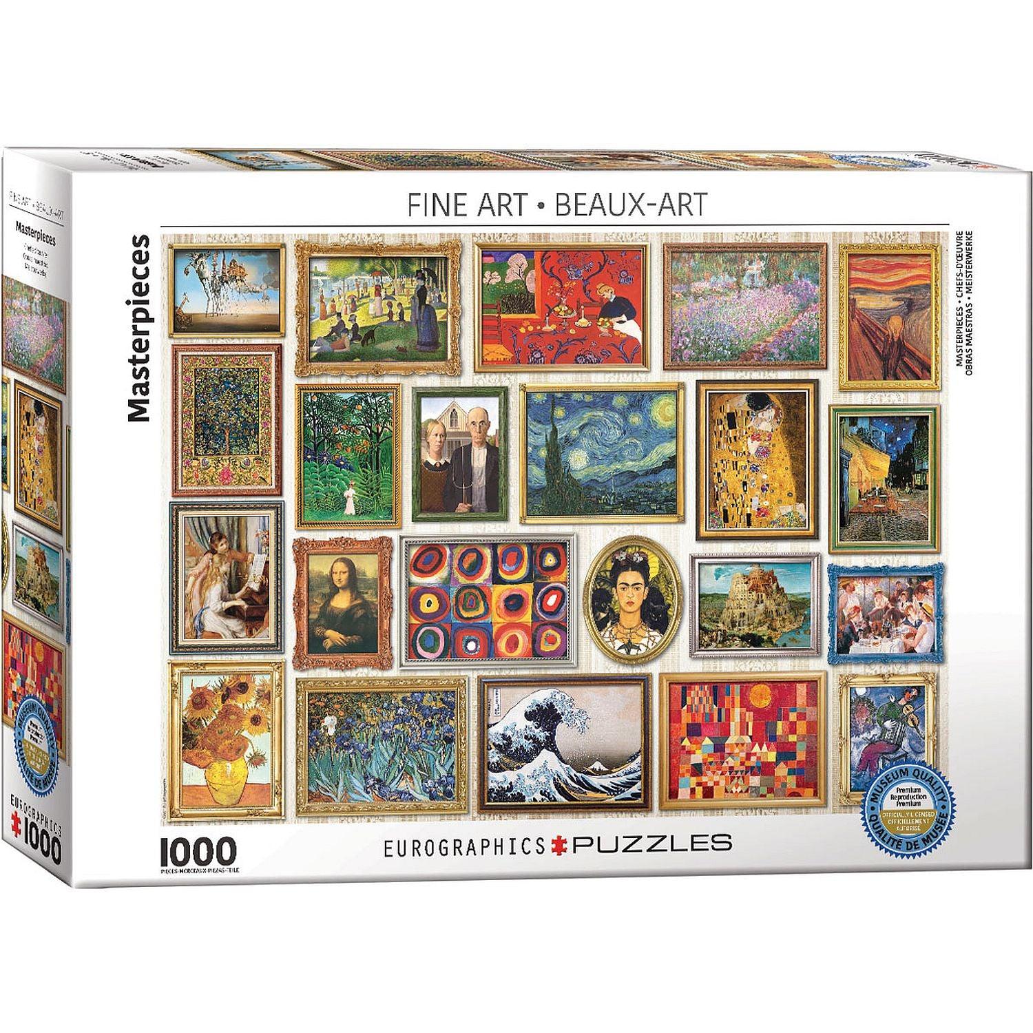 Eurographics - Masterpieces (1000-Piece Puzzle)