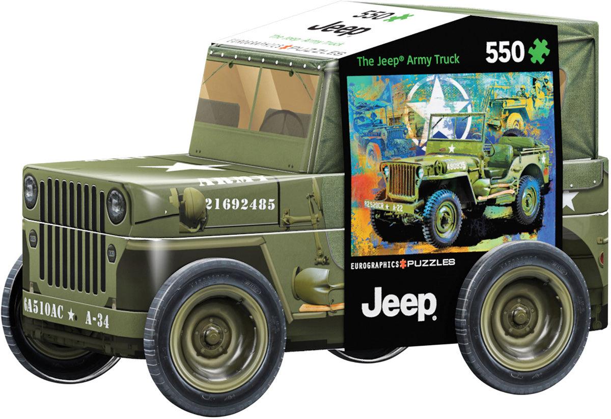 Eurographics - Military Jeep (550-Piece Tin Puzzle)