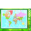 Eurographics - Carte du Monde Moderne (Jigsaw Puzzle 1000 pièces)