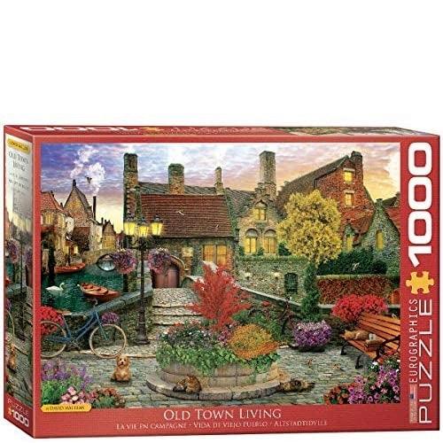 Eurographics - Vie de quartier ancien par David Mclean (Jeu de 1000 pièces)