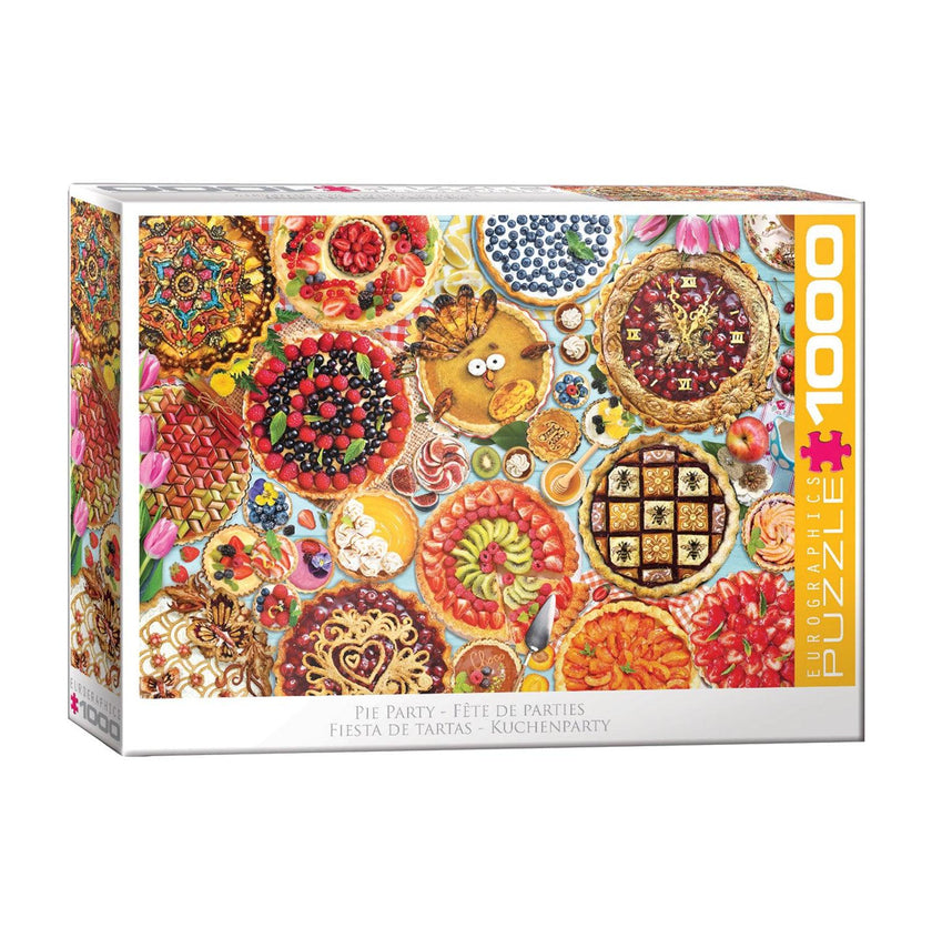 Eurographics - Pies Table (1000-Piece Puzzle)