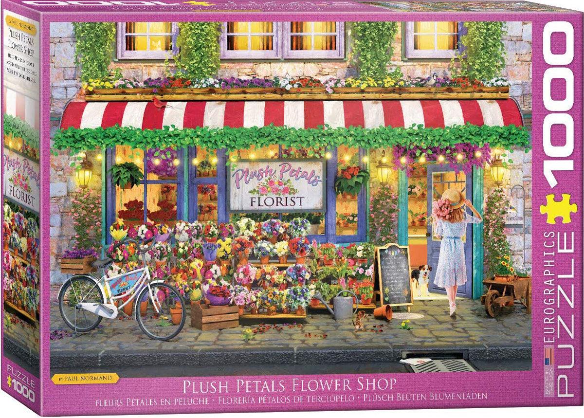 Eurographics - Bouquets de fleurs par Paul Normand (Jigsaw Puzzle 1000 pièces)