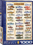 Eurographics - Salmon & Trout (1000-Piece Puzzle)