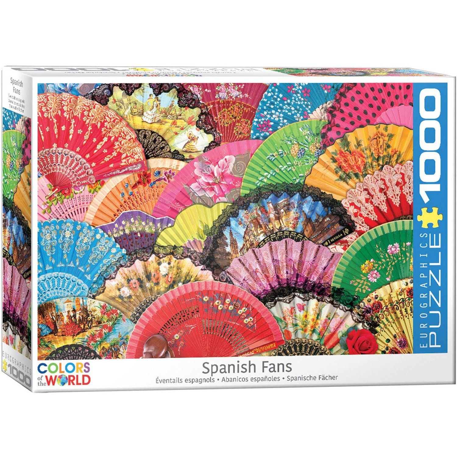 Eurographics - Ventilateurs espagnols (Jeu de 1000 pièces)
