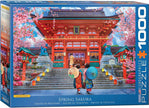 Eurographics - Spring Sakura By David Mclean (1000-Piece Puzzle)