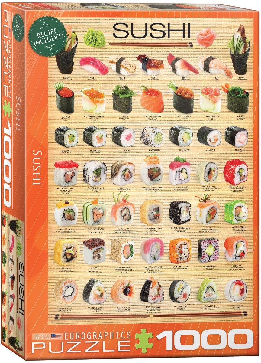 Eurographics - Sushi (1000-Piece Puzzle)