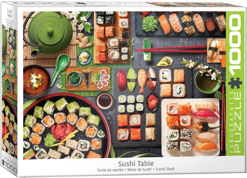 Eurographics - Sushi Table (1000-Piece Puzzle)