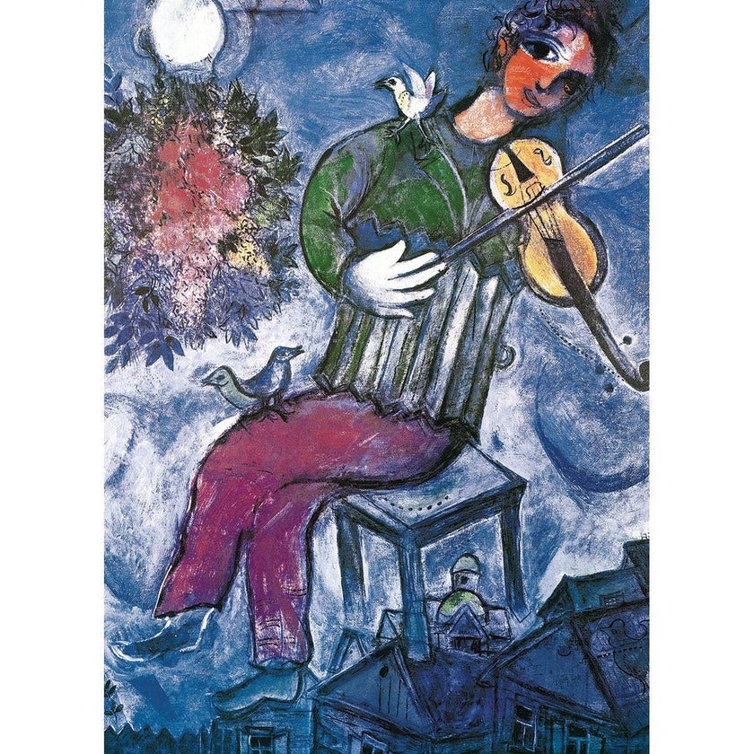 Eurographics - Le Violoniste Bleu de Marc Chagall (Jigsaw Puzzle 1000 pièces)