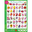 Eurographics - The Language of Flowers (1000-Piece Puzzle)