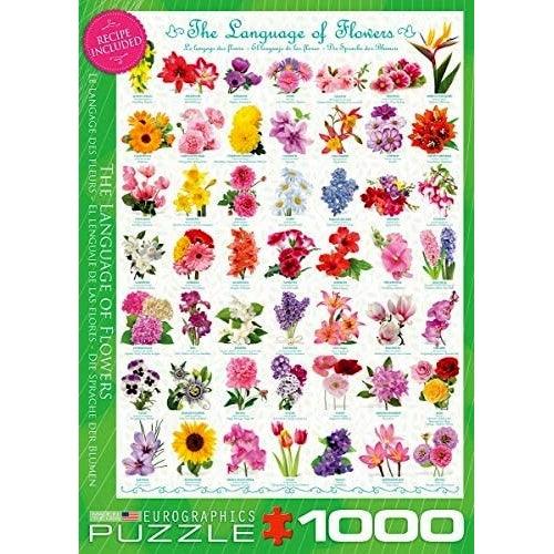 Eurographics - The Language of Flowers (1000-Piece Puzzle)