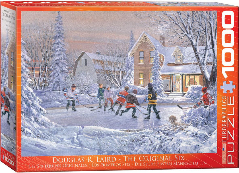Eurographics - The Original Six par Douglas R Laird (Jigsaw Puzzle 1000 pièces)