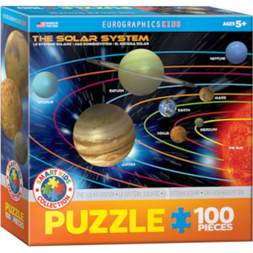 Eurographics - The Solar System (100-Piece Puzzle)