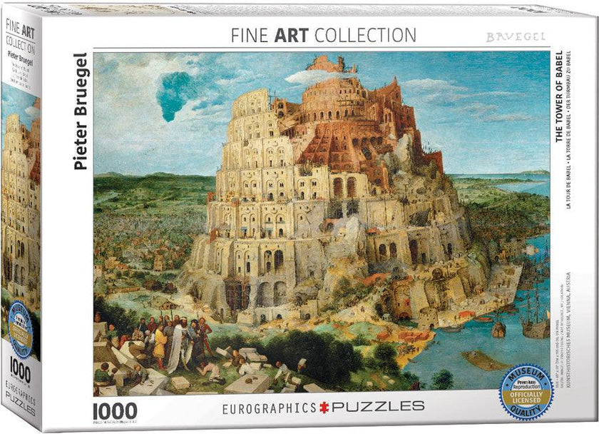 Eurographics - The Tower of Babel (1000-Piece Puzzle)