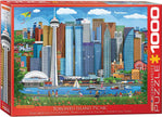 Eurographics - Toronto Island Picnic By Jasper Tompson (1000-Piece Puzzle)