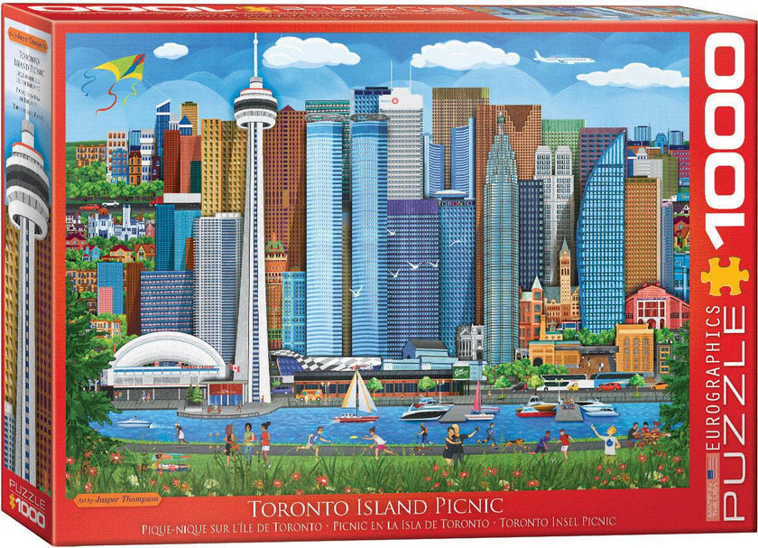 Eurographics - Toronto Island Picnic By Jasper Tompson (1000-Piece Puzzle)